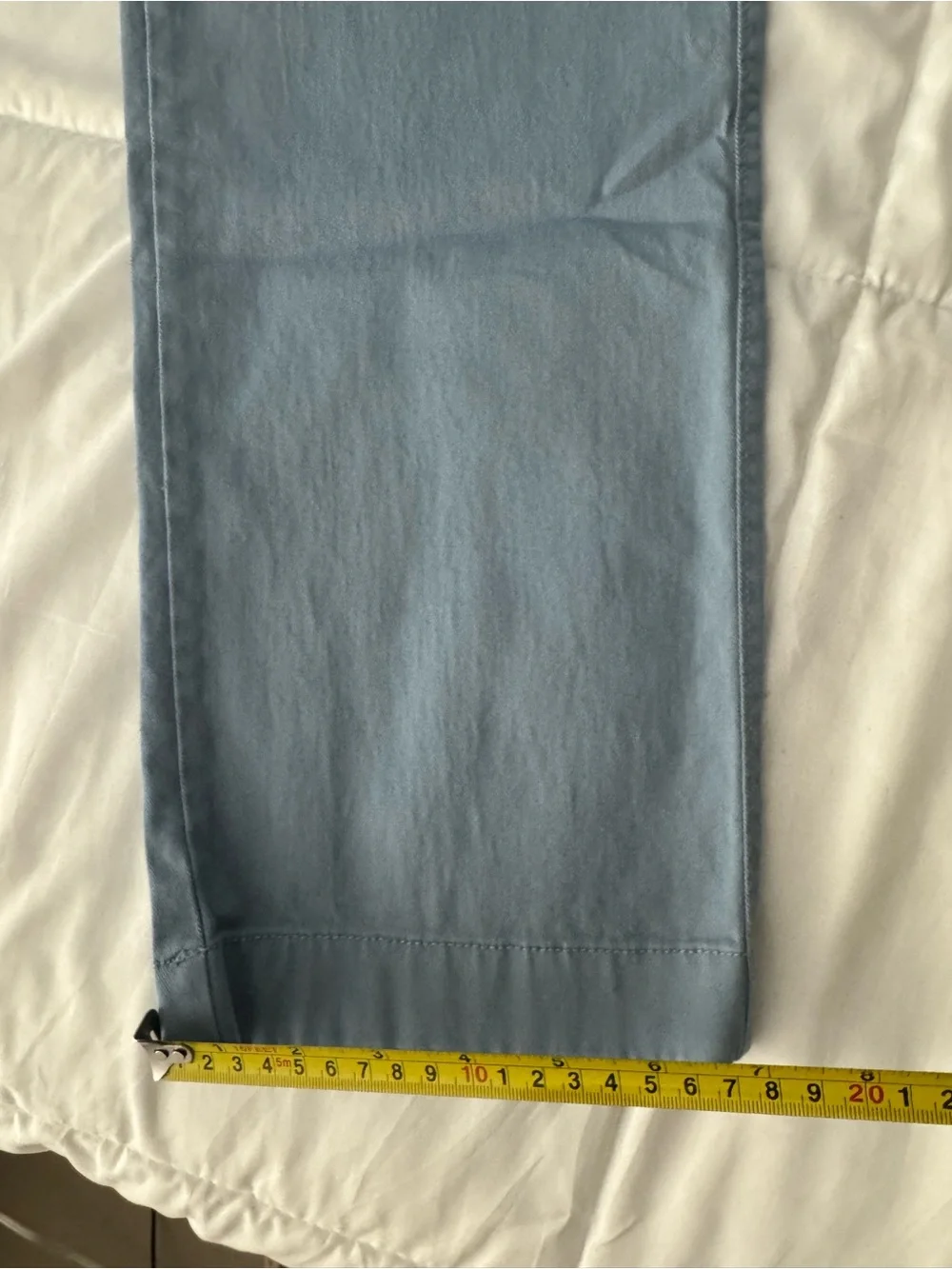 J. Crew Men’s Chinos in Dusty Light Blue